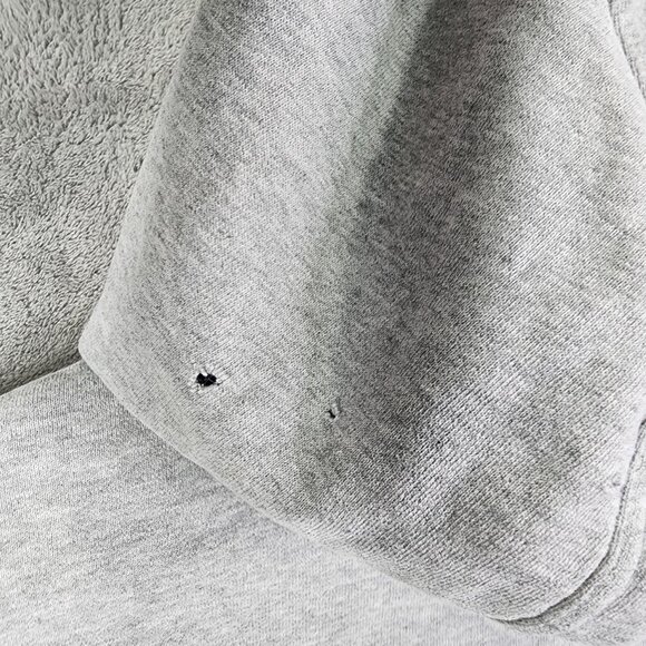 Mens Grey The North Face Hoodie Sweatshirt Drawstring Long Sleeve Size M - Picture 9 of 13